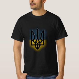 Oekraïens karton van Tryzub T-shirt