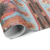 Oekraïens kerstpapier cadeaupapier (Rol Hoek)