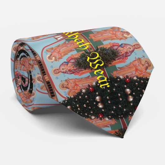 Oekraïens kerstStropdas Stropdas (Opgerold)