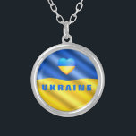 Oekraïens Ketting steunt Oekraïne<br><div class="desc">steun oekraïense Kettingen-ik schaar mij achter oekraïne-vrede-oekraïense vlag-vrijheidssteun-samen sterk-! U kunt overstappen naar meer dan 1000 Zazzle producten ! Wij staan achter Oekraïne !</div>