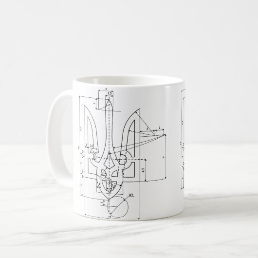 Oekraïens Koffiemok (Voorkant links)