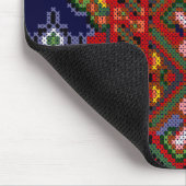 Oekraïens kruisbeeld Embroidery Mousepad Muismat (Hoek)