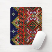 Oekraïens kruisbeeld Embroidery Mousepad Muismat (Met muis)