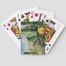 Oekraïens landschap (plattelands-Boerderijen) (art Pokerkaarten