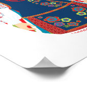 Oekraïens Matryoshka Poster (Hoek)