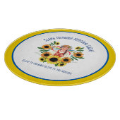 Oekraïens meisje Glory naar Oekraïne Snijplank (Hoek)