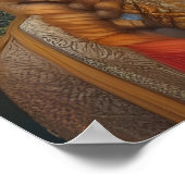 Oekraïens meisje van Amulets & Sunflower Digital A Poster (Hoek)