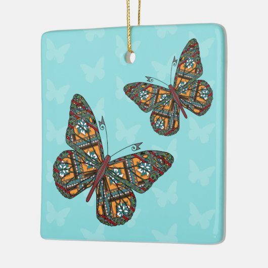 Oekraïens monarch keramisch ornament (Links)