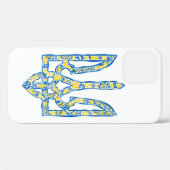 Oekraïens nationaal embleem trident tryzub etnical Case-Mate iPhone case (Achterkant (horizontaal))