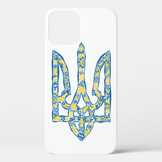 Oekraïens nationaal embleem trident tryzub etnical Case-Mate iPhone case (Achterkant)