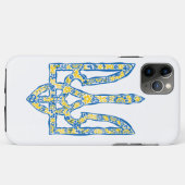 Oekraïens nationaal embleem trident tryzub etnical Case-Mate iPhone case (Achterkant (horizontaal))