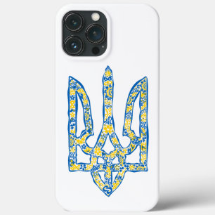 Oekraïens nationaal embleem trident tryzub etnical Case-Mate iPhone case