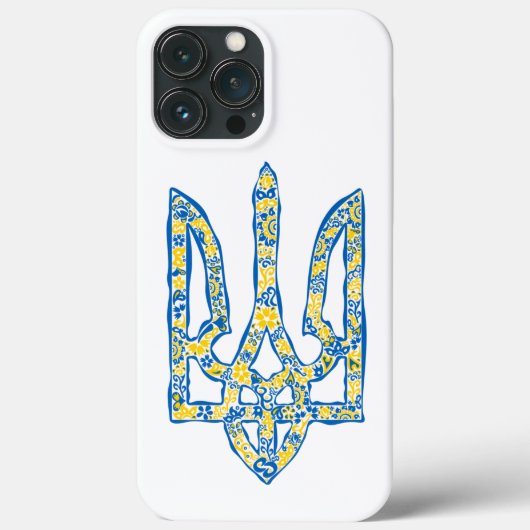Oekraïens nationaal embleem trident tryzub etnical Case-Mate iPhone case (Achterkant)