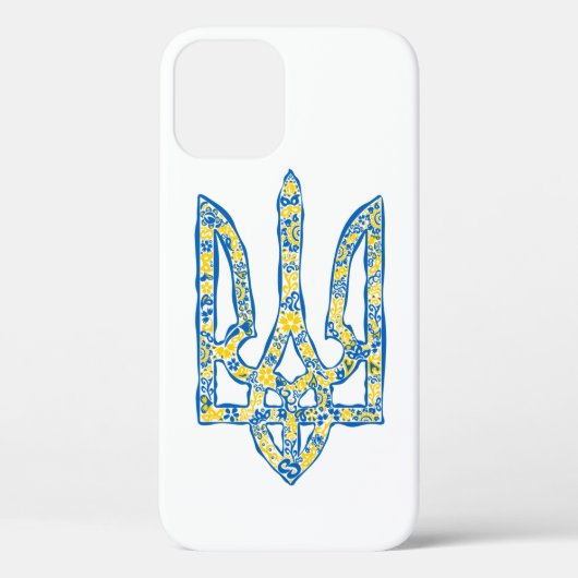 Oekraïens nationaal embleem trident tryzub etnical Case-Mate iPhone case (Achterkant)
