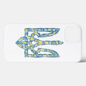 Oekraïens nationaal embleem trident tryzub etnical Case-Mate iPhone case (Achterkant (horizontaal))