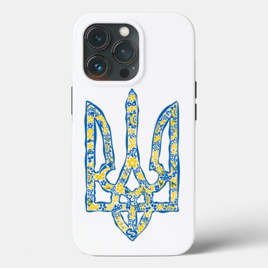 Oekraïens nationaal embleem trident tryzub etnical Case-Mate iPhone case (Achterkant)