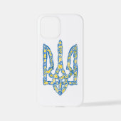 Oekraïens nationaal embleem trident tryzub etnical iPhone hoesje (Achterkant)