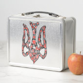 Oekraïens nationaal embleem trident tryzub gestili (In situ)