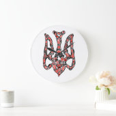 Oekraïens nationaal embleem trident tryzub gestili grote klok (Huis)