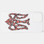 Oekraïens nationaal embleem trident tryzub gestili iPhone hoesje (Achterkant horizontaal)