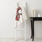 Oekraïens nationaal embleem trident tryzub gestili sherpa deken (In situ)