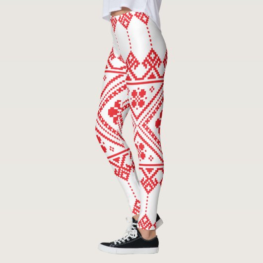 Oekraïens nationaal ontwerp aanpassen leggings (Links)