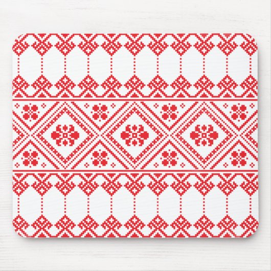 Oekraïens nationaal ontwerp aanpassen muismat (Voorkant)