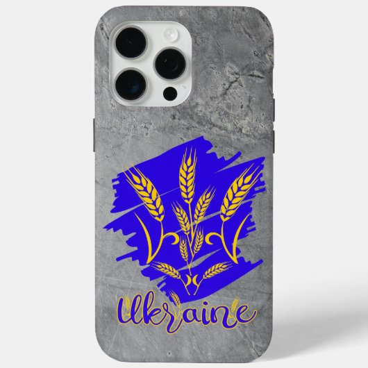 Oekraïens nationaal symbool tryzub gemaakt van tar Case-Mate iPhone case (Achterkant)