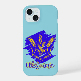 Oekraïens nationaal symbool tryzub gemaakt van tar iPhone 15 case