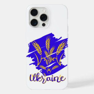 Oekraïens nationaal symbool tryzub gemaakt van tar iPhone 15 pro max case