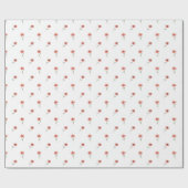 Oekraïens papaver bloemenpatroon. Oekraïne Cadeaupapier (Vlak)