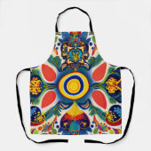 Oekraïens Samchykivka Art Ornament - Schort (Voorkant)