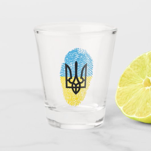 Oekraïens Shot Glas (Voorkant)