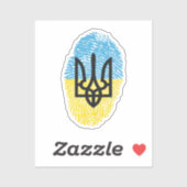 Oekraïens Sticker (Vel)