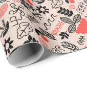 Oekraïens stijl nationaal patroon cadeaupapier (Rol Hoek)