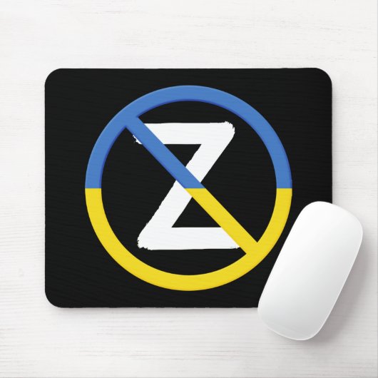 Oekraïens tegenstandssymbool muismat (Met muis)