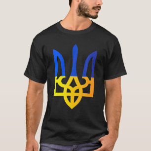 Oekraïens Trident Nationaal Symbool Oekraïense v T-shirt