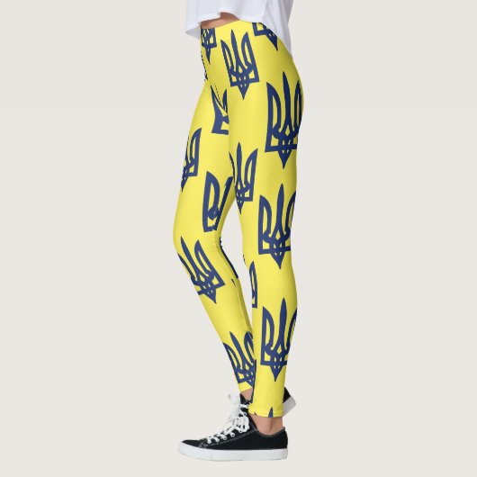 Oekraïens Trident Tryzub Oekraïense wapenstilstand Leggings (Links)