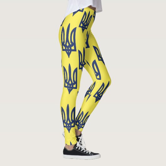 Oekraïens Trident Tryzub Oekraïense wapenstilstand Leggings (Rechts)
