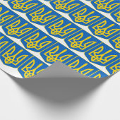 Oekraïens Tryzub Cadeaupapier (Hoek)