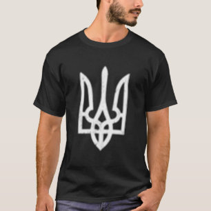 Oekraïens Tryzub-symbool Oekraïens Trident T-shirt