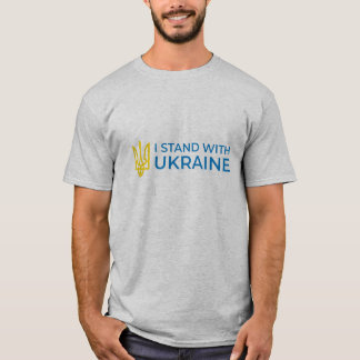 Oekraïens Tryzub (Trident) sta ik bij Oekraïne T-shirt
