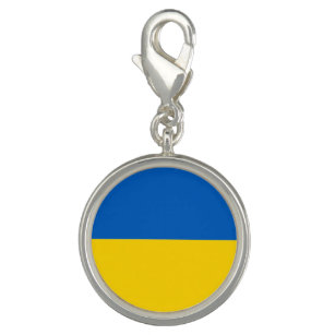 Oekraïens vlaggenblauw - geel Oekraïens patriottis Charm