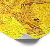 Oekraïens vlaggenlandschap poster (Hoek)