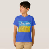Oekraïens vlaggenlandschap t-shirt (Voorkant volledig)