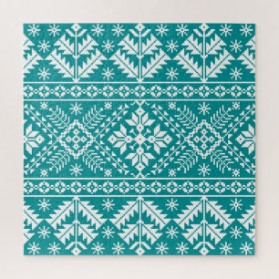 Oekraïens Volk Etnaadloos Ornament Legpuzzel