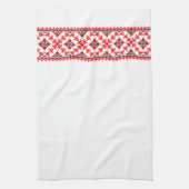 Oekraïens Vyshyvanka Design Schort Theedoek (Verticaal)