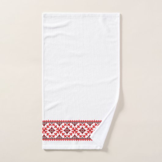 Oekraïens Vyshyvanka-ontwerp Bad Handdoek (Handdoek)