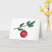 Oekraïens Wenskaart - Kerstvakantie Kaart (Gele Bloem)