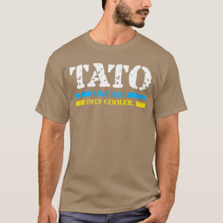 OekraïensAlsof papa maar dan cooler Vaderdag Beste T-shirt
